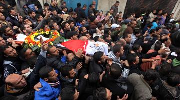 صور.. رام الله تودع طفلها الشهيد وجيه الرمحي