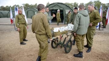 جيش العدو يدشن مستشفى ميداني لحالات الطوارئ