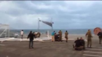 إصابة 10 جنود صهاينة جراء انهيار سقف بقاعدة عسكرية في حيفا