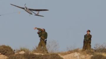 طائرات استطلاع تساند جيش الاحتلال في الاعتقالات