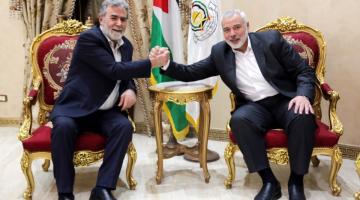 لقاء الجهاد وحماس في القاهرة ‫(1)‬