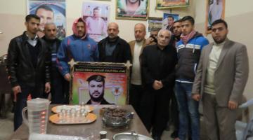 في ذكرى استشهاده التاسعة... الجهاد تزور عائلة الشهيد جهاد ضاهر