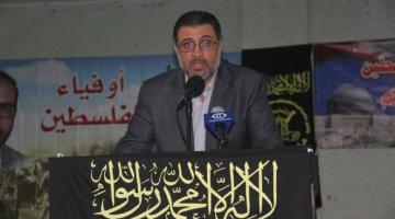 العينا: الجهاد تزداد قوة وجهوزية لتحرير فلسطين وبندقيتها لا تبصر إلا القدس