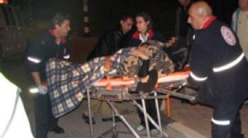 إصابة مغتصبين بجراح اثر تعرض سيارتهم للرشق بالحجارة بالقرب من مستوطنة كدوميم