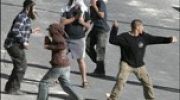 المغتصبون الصهاينة يحرقون حقولاً ويرشقون السيارت الفلسطينية بالحجارة في نابلس