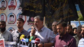 صور.. المدلل: الجهاد ستستمر بدعم الأسرى المرضى والمضربين