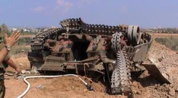 إصابة 3 جنود صهاينة في انقلاب مُدرعة بالجولان