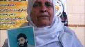 والدة الأسير إبراهيم بارود.. (24 عاما) من الألم ولم تفقد الأمل!!