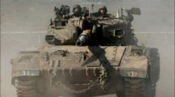 العدو الصهيوني يعرض دبابة مركافاه جديدة