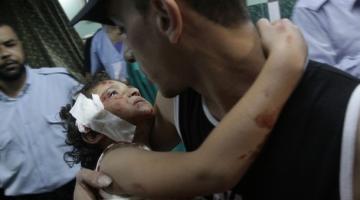 إصابة طفلين اثر انفجار جسم من مخلفات الاحتلال شرق رفح