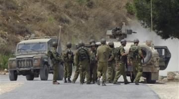 العدو الصهيوني ينشر تعزيزات ضخمة في القطاع الحدودي مع لبنان