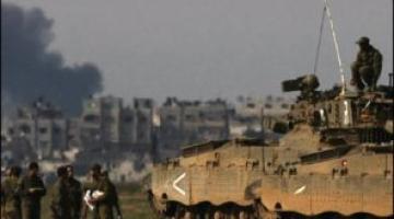 جيش العدو يحصن مدراعاته استعداداً لاجتياح القطاع