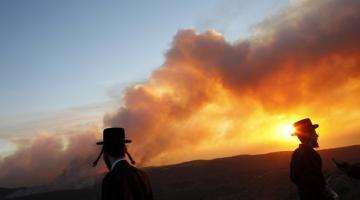 احتراق حافلتين وغابات بالقدس و"غوش عتصيون"