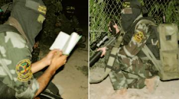 "تقرير مصور".. مرابطي سرايا القدس: عيون حارسة للثغور وقلوب خاشعة لله