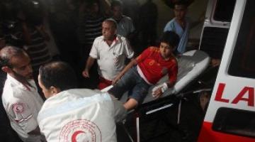 إصابة في تجدد للقصف الصهيوني شمال القطاع