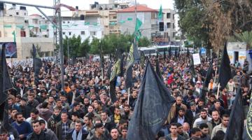 غزة.. استقبال حاشد للشهداء غداً و21 طلقة لكل شهيد
