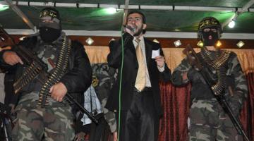 بالصور.."الجهاد الإسلامي" ينظم حفل تأبين للشهيد "عطية مقاط" شمال القطاع