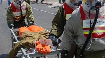 العدو يجري مناورة للمؤسسات التعليمية تحاكي هزة ارضية