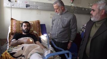 بالصور.. قيادة الجهاد تزور جرحى معركة بشائر الانتصار
