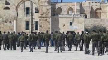 صور اقتحام المستوطنين للمسجد الأقصى خلال اليومين الماضيين