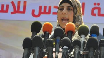 هناء شلبي توقد"شعلة الحرية"مساء اليوم لبدء فعليات يوم الاسير