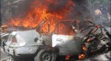 مصرع صهيوني حرقاً داخل سيارته في النقب