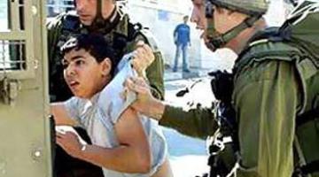 تقرير: جيش العدو يواصل إستخدام الأطفال كدروع بشرية