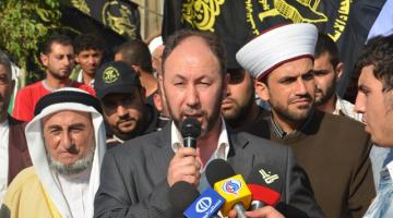 بالصور.. الجهاد الإسلامي ينظم اعتصاماً تضامنياً مع الأسرى بمخيم برج البراجنة