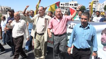 الخليل: إعتصام تضامني مع الأسرى المضربين عن الطعام