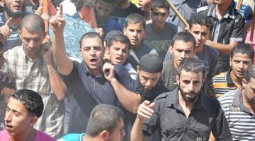 تشييع جثماني الشهيدين "صالح" و"أبو العينين" برفح