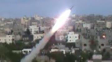 قصف المغتصبات بصواريخ الجراد والـ107