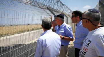  رؤساء مستوطنات الضفة يزورون ناحل عوز 