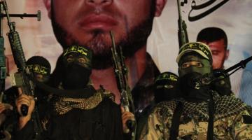 صور.. السرايا خلال تأبين الشهيد الحرازين: صمتنا لن يطول على خروقات التهدئة