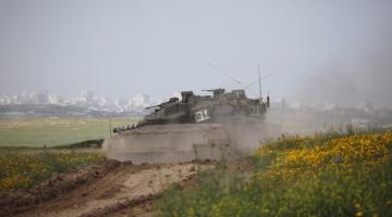 توغل صهيوني شرق خان يونس