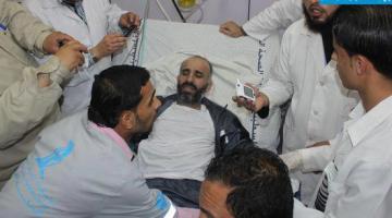 المحرر أيمن الشراونة يصل غزة