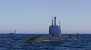 البحرية الصهيونية تتسلم الغواصة الألمانية الخامسة