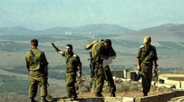 الكيان الصهيوني يقصف الجولان ردا على سقوط قذيفة