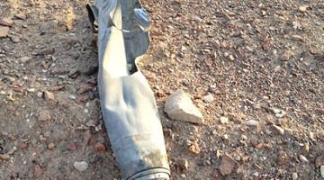 العدو يزعم العثور على بقايا صاروخ في أم الرشراش المحتلة