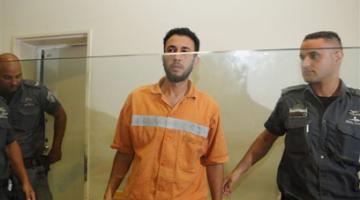 العدو يتهم أبو ريدة بتهديد أمنه وينشر صورة له بمحكمة بئر السبع