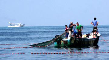 زوارق الاحتلال تستهدف مراكب الصيادين في غزة