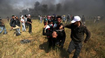 إصابة 3 مواطنين برصاص الاحتلال شرق البريج