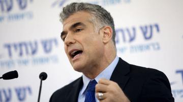 لبيد: لا يجب وقف الحرب على غزة إلا بعد أن نشعر بالأمن