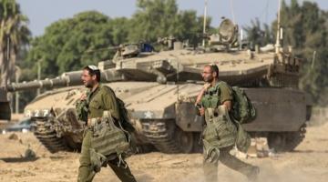 جيش الاحتلال يجري تدريبات في محيط غزة