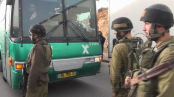 يعلون يحظر سفر العمال الفلسطينيين بحافلات المستوطنين