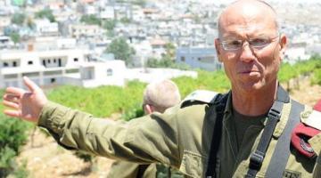 قائد جيش الاحتلال بالضفة يزور أجهزة الأمن الفلسطينية