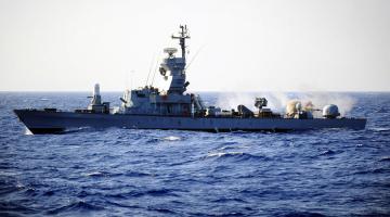 جيش العدو يطور البارجة "ساعر" لحماية حقول الغاز البحرية