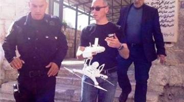 إحباط محاولة اطلاق طائرة صغيرة فوق الأقصى