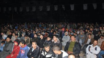 "صور" الإعلام الحربي ينظم حفلاً تأبينياً للإستشهادي عماد زعرب برفح