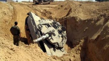 مقتل جندي صهيوني وإصابة ثلاثة آخرين جراء انقلاب دبابة في النقب