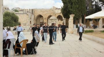 مستوطنون يقتحمون المسجد ‏الأقصى‬ المبارك